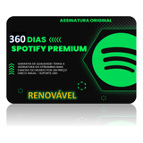 Spotiy Premium 360 Dias -  Envio Digital
