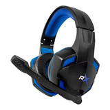 Audifono Gamer Reptilex Rx0001bl Azul Ps4/xboxone/switch/pc