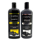 Han Shampoo + Acondicionador Carbon Activado Purificante