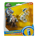 Imaginext Jurassic World Owen Y Blue 