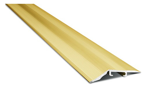 Aluminio Desnivel Quick Fix 38mm X 1m Oro Brillante Atrim 