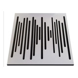 Panel Acustico Difusor Inwaves De 40cm X 40 Cm X 3 