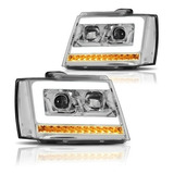 Faros Led Secuenciales Tahoe/suburban 2007-2014 Par