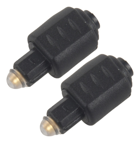 2 Adaptadores De Audio Óptico Con Conector Hembra De 3,5 Mm