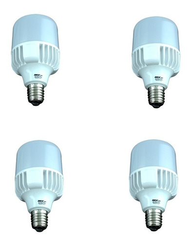 Pack X4 Lampara Led 50w Sica Luz Fria E40 Alta Potencia