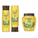 Skala Banana Shampoo + Acondicionador + Tratamiento 1 Kg