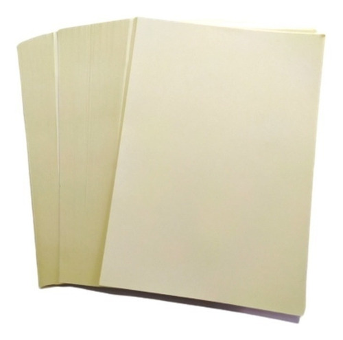 500 Folhas Papel Pólen Natural 80g- Tamanho A4 21x29,7