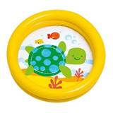 Pileta Infantil Inflable Intex Redonda Tortuga Bebe 61x15 Cm