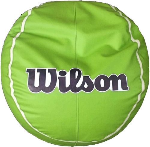 Silla Puff  - Pelota Tenis - Doble Costura Calidad