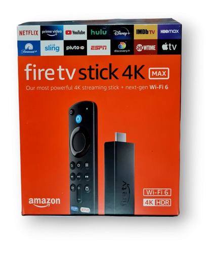 Amazon Fire Tv Stick 4k Max Wifi6 Control Remoto Alexa Voice