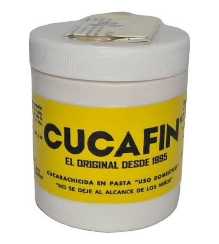 Cucarachicida Ecológico Cucafin El Original En Pasta 300 G