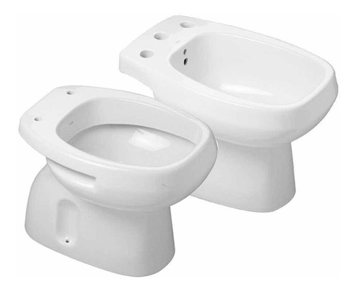 Roca Combo Monaco Inodoro Corto +bidet 3 Ag Blanco