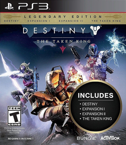 Destiny: Legendary Edition Pt-br Ps3 Midia Fisica Original