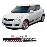 Stickers Franja Lateral Para Suzuki Swift Bosterjet +regaloe