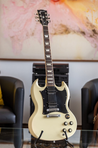 Guitarra Gibson Sg Standard 2005 Cream + Seymour + Soft Case