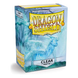 100 Micas Dragon Shield Transparente Estandar Pokemon Magic 