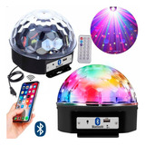 Globo Colorido Rgb Led Laser Iluminação Festa Balada Y0851 110v/220v