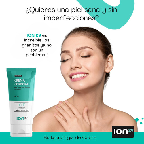 Crema Reparadora Con Micropartículas De Cobre Ion29 80ml