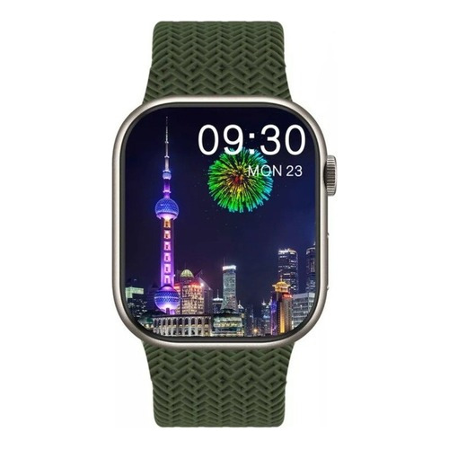 Relógio Smart Watch Hk9pro Tela Amoled Android Ios Bord Fina