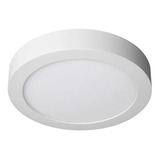 Foco Panel Plafón Led 24w Sobrepuesto Redondo Luz Fría