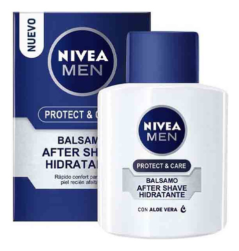 Bálsamo After Shave Nivea Men Protect & Care 100ml