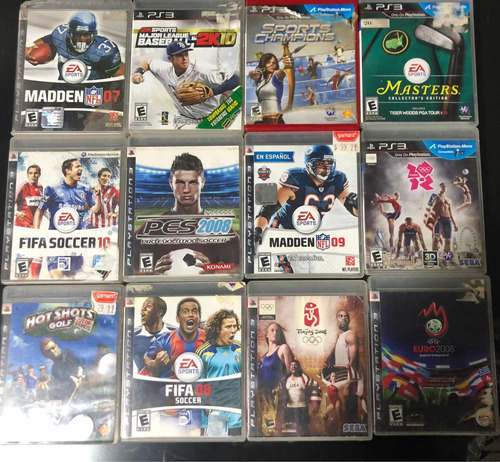 Lote De Juegos Para Play Station 3 Ps3