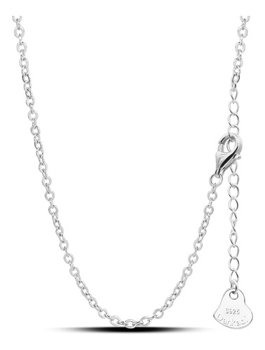 Dankadi Collar Italiano De Plata De Ley 925 Para Mujeres Y N