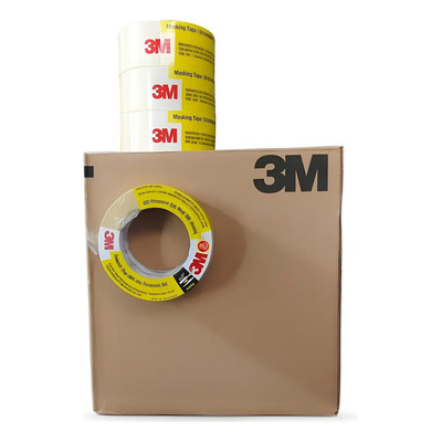 3M 203 50mx48mm masking tape caja con 24 piezas 2 pulgadas | Envío gratis
