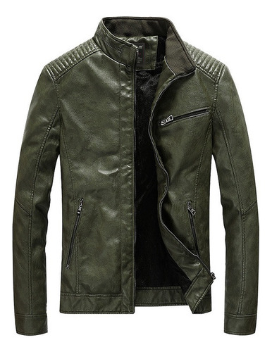 B Chaqueta De Cuero For Hombre Slim Fit Ofertacoat Of Cold