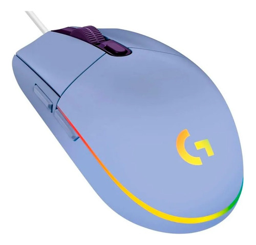 Mouse Gamer Logitech G203 Lightsync Lila