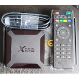 Tv Box X96q 4k 4gb Ram + 64gb Almacenamiento