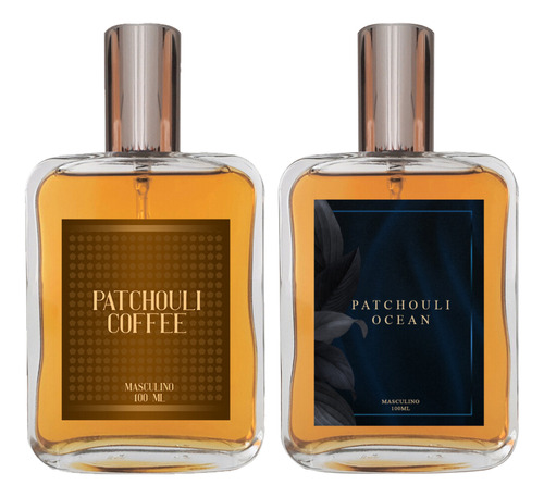 Kit Perfume - Patchouli Coffee + Patchouli Ocean 100ml