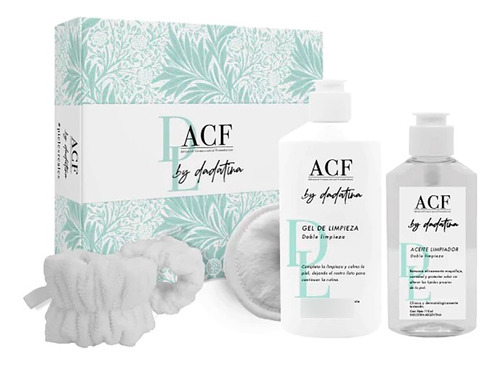 Kit Doble Limpieza Aceite Gel Y Pads X2 Acf By Dadatina