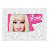Toalla De Baño Premium Barbie 1.47x77cm Microfibra