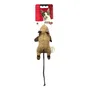 Ratón Juguete Bestia Peluda Incluye Catnip Marrón Claro Felpa 14cm