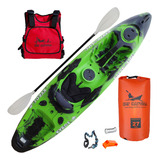 Kayak Kyros Kayaklife Emp Nautica Ideal Pesca Y Travesía P Color Verde Camuflado