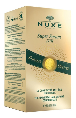 Nuxe - Super Serum 10 - 50ml Momento De Aplicación Día/noche Tipo De Piel Todo Tipo De Piel