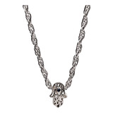 Collar Plata 925 Hombre Mano Fátima Hamsa