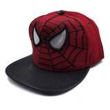 Gorra Cachucha Plana Spiderman Hombre Arañ Personaje Marvel 