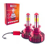 Kit Led Evolum Master Focos H3 6500k 45w 22000lm