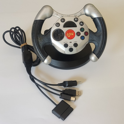 Control Volante Dream Gear Game Cube Playstation Xbox Y Pc 