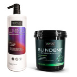Kit Shampoo Antiresíduos 1l + Btox Capilar Blindene 1kg