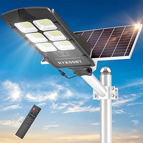 Luz Solar De Calle, 1200w Luces Solares Exteriores Sens...