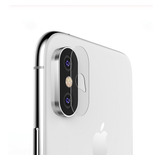 Mica Protectora Lente Cámara Trasera Compatible iPhone X