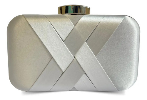 Bolsa Cluth Feminina Cetim De Festa Casamento Madrinha Full