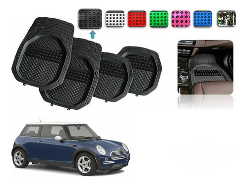 Tapetes 4pz Charola Color 3d Mini Cooper 2002 A 2007