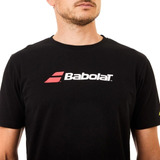 Remera Babolat Logo Air Hombre Tenis Padel Squash Algodon