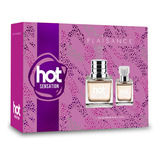 Set Perfume Hot Sensation Edp + Miniatura 