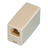 Adaptador Union Ficha Rj11 Telefono Hembra Hembra X 10u Htec