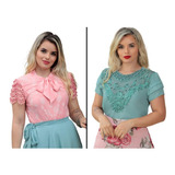 Kit 10 Blusas Sociais No Atacado 